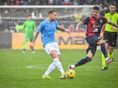 Cagliari-Lazio 1-3, biancazzurri calano il tris e tornano alla vittoria