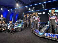 Doppia presentazione Alpine a Enstone