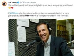 E’ morto Alberto Mandolesi, storica voce radio delle partite della Roma
