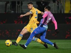 Frosinone-Milan 2-3, successo dei rossoneri in rimonta grazie a Jovic