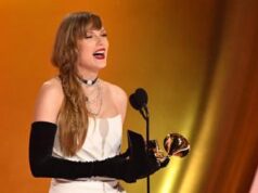 Grammy, Taylor Swift nella storia: suo per la quarta volta il premio per il miglior album dell’anno