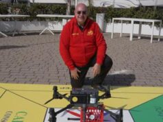 Il defibrillatore arriva dal cielo con il drone del 118