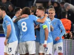Lazio-Bayern Monaco 1-0 in andata ottavi Champions, gol di Immobile