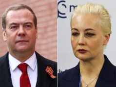 Navalny, Medvedev attacca la moglie: “Ora è felice, inizia la sua carriera politica”