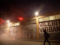 Roma, corteo per Valerio Verbano: bruciato fantoccio con sembianze Meloni