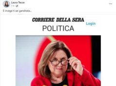 Annunziata si candida alle Europee, Laura Tecce la prende in giro: “E invece…”