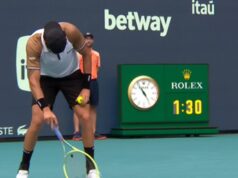 Atp Miami, Berrettini malore e sconfitta contro Murray