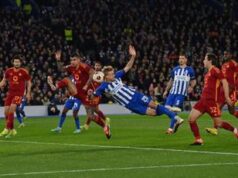 Brighton-Roma 1-0, giallorossi avanti: De Rossi ai quarti di Europa League