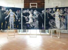 Carpi, danneggiata tela mostra Gratia Plena: aggredito l’artista Andrea Saltini