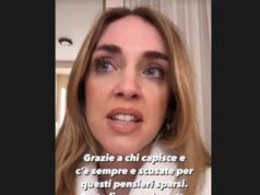 Chiara Ferragni, lo sfogo: “Sto male, periodo doloroso”