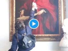 Distrutto quadro di Lord Balfour: “Era contro la Palestina” – Video