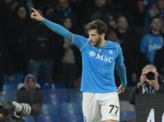 Napoli-Torino 1-1, gol di Kvaratskhelia e Sanabria