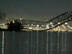 Nave contro ponte a Baltimora: crolla struttura, persone e auto nel fiume – Video