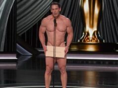 Oscar 2024, John Cena nudo sul palco