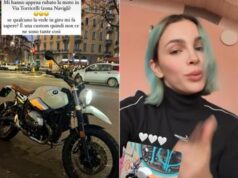 Rose Villain, l’appello per la moto rubata sui social. Un fan la ritrova