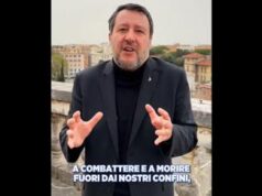 Salvini: “Leader europei che parlano di guerra e mandare soldati sono un pericolo”