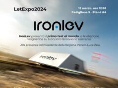 Trasporti, IronLev: primo test veicolo a levitazione magnetica su rotaie già in uso