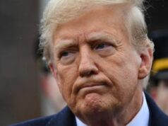 Trump condivide sui social l’immagine di Biden legato e imbavagliato: è polemica