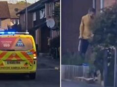 Armato di katana semina il panico a Londra, il video dell’attacco