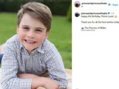 Buon compleanno Louis! Kate Middleton pubblica foto del principe che oggi compie 6 anni