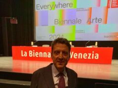 Buttafuoco: “In tempo di guerra Biennale è luogo di pace”