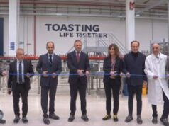 Campari, Lollobrigida inaugura nuova linea Aperol