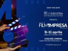 Cinema, la seconda edizione del Premio Film Impresa dal 9 all’11 aprile