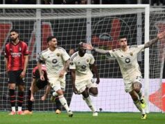 Europa League, Milan-Roma 0-1: gol di Mancini decide andata quarti di finale