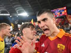 Mancini e la bandiera col ‘topo laziale’, procura Figc indaga