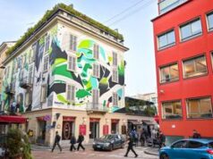 Milano, murales per Giuliana Minuzzo la prima italiana a conquistare medaglia ai Giochi invernali