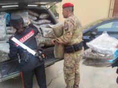 Reggio Calabria, maxi sequestro di cannabis: arrestato