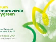 Sostenibilità , il 15-16 maggio a Roma il Forum Compraverde