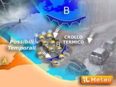 Temporali, vento e neve a bassa quota: nel weekend torna l’inverno
