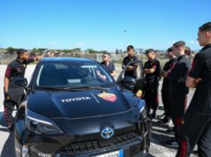 Toyota sostiene progetto As Roma-Aci per sicurezza stradale giovani