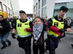 Eurovision, proteste contro Israele: Greta Thunberg arrestata