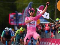 Giro d’Italia, Pogacar vince in volata ottava tappa ed è sempre più maglia rosa