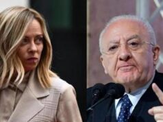 Meloni contro De Luca: “Deride Don Patriciello, segnale spaventoso”