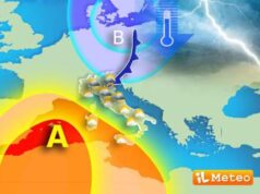 Meteo, ancora tante piogge fino a domenica: poi arriva l’anticiclone africano