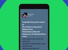 Spotify, i testi delle canzoni diventano a pagamento