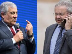 Tajani: “Qualche ignorante si prende gioco della bandiera Ue”. Borghi: “Può anche tenerla come coperta”