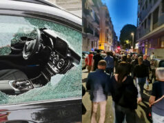 Passeggia contro le auto spaccate: Lega e cittadini in strada a San Salvario (Torino) torino san salvario auto spaccate lega cittadini