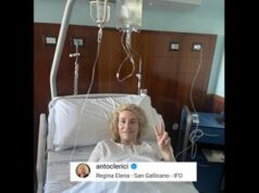 Antonella Clerici operata d’urgenza: “Controllo di una cisti ovarica, poi lo tsunami”