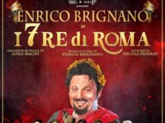 Enrico Brignano riporta sul palco ‘I 7 re di Roma’, il debutto al Sistina