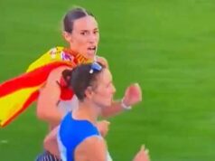 Festeggia troppo presto, addio medaglia nella marcia – Video