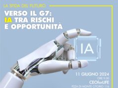 G7, ‘Ia rischi e opportunità’: domani convegno a Roma