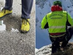 In scarpe da ginnastica sul Lagazuoi innevato, turista salvato dal soccorso Alpino