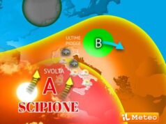 Meteo, si cambia: arriva il caldo su tutta l’Italia con l’anticiclone Scipione