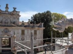 Roma, a Villa Borghese concluso restauro Esedra draghi e fontana Giardino delle Erme