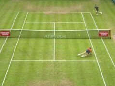 Sinner, il punto incredibile contro Marozsan – Video