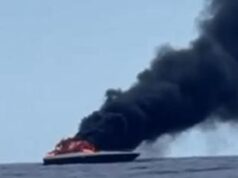 Stefania Craxi, yacht in fiamme affonda: salvata con il marito – Video